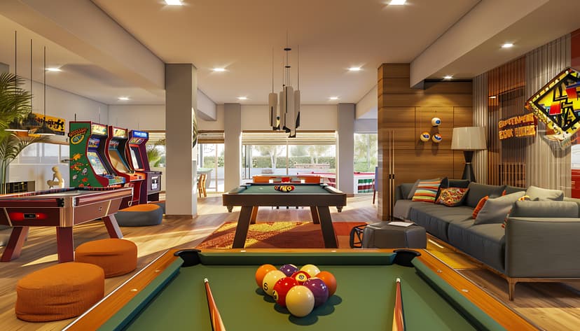 Indoor Games & Recreation Zone