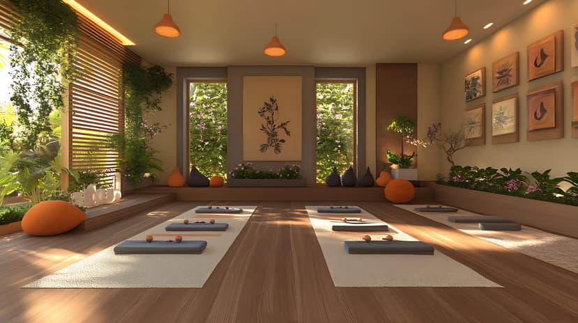 Dedicated Yoga & Meditation Zone
